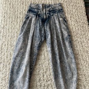 Vintage Z. Cavaricci Acid Wash Jeans | High Rise Tapered | 31